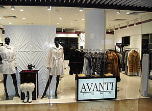 AVANTI fur store in Beijing