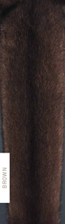 Mink Fur - Brown