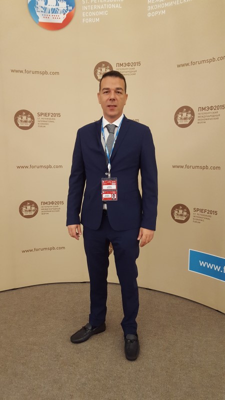 Mr. Kranias Loukas Brand owner of AVANTI FURS returns from SPIEF business forum with very positive results.  