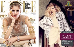ELLE MAGAZINE  December  2013