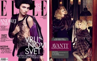 ELLE MAGAZINE January  2013