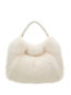 White Fox Fur Hand Bag