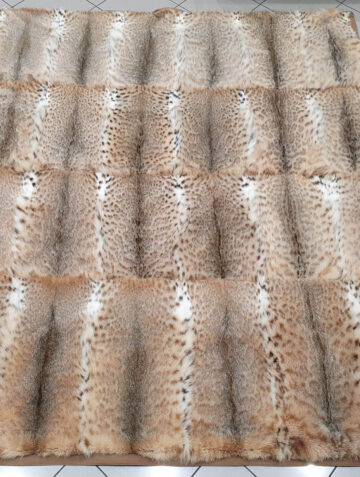 Cat Lynx Natural Blanket 185x220 - 1