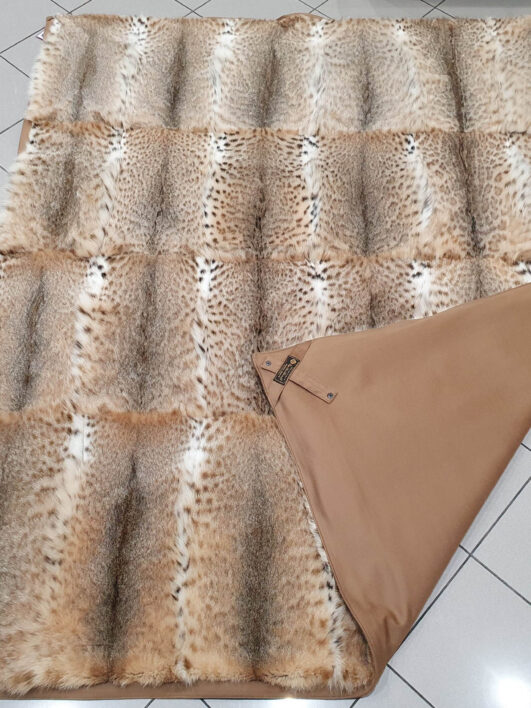 Cat Lynx Natural Blanket 185×220 – 2